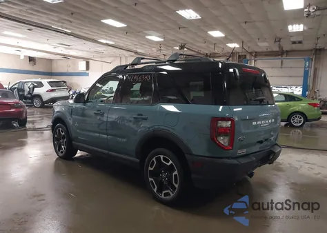 2021 Ford Bronco Sport Outer Banks z USA, uszkodzony, nr VIN 3FMCR9C68MRA41579